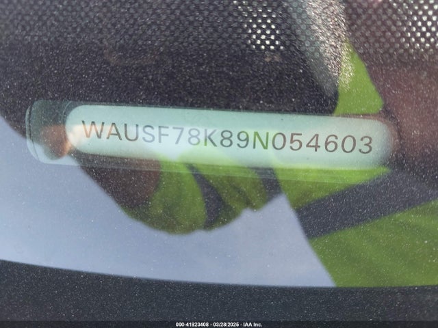 2009 AUDI A4 WAUSF78K89N054603 Photo 8