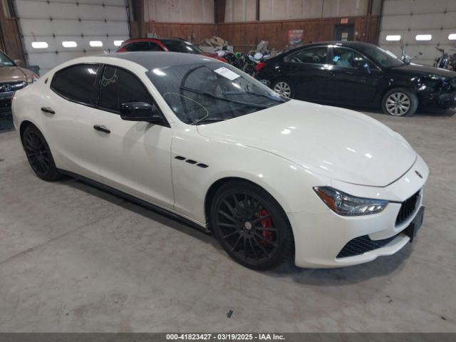 2016 MASERATI GHIBLI ZAM57RTA6G1173547