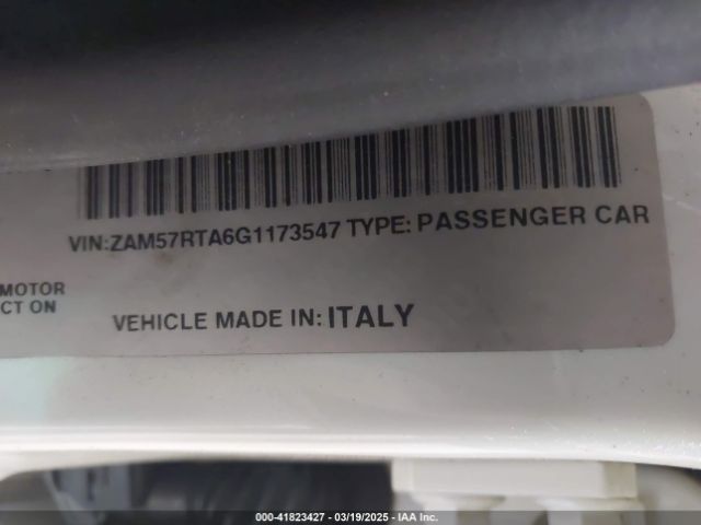 2016 MASERATI GHIBLI ZAM57RTA6G1173547 Photo 8