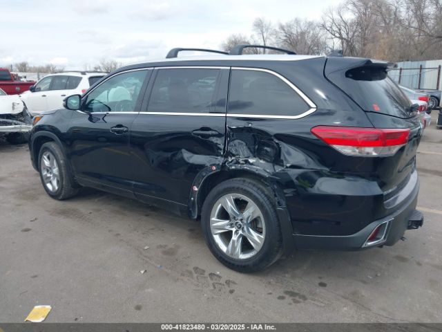 5TDDZRFH2JS904570 Toyota Highlander Limited
