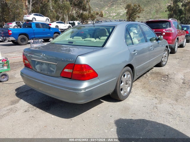 Aukcja sprzedaży 2003 Lexus Ls 430, vin: JTHBN30F030108220, numer aukcji: 41823653