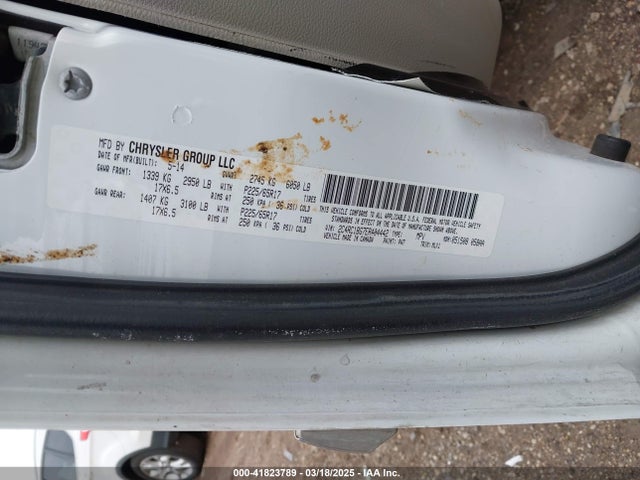 2C4RC1BG7ER404442 Chrysler Town & Country Touring