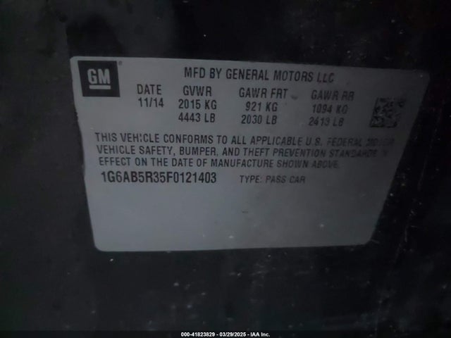 2015 CADILLAC ATS 1G6AB5R35F0121403 Photo 8