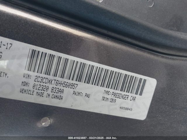 2C3CDXKT6HH560957 Dodge Charger Police Awd