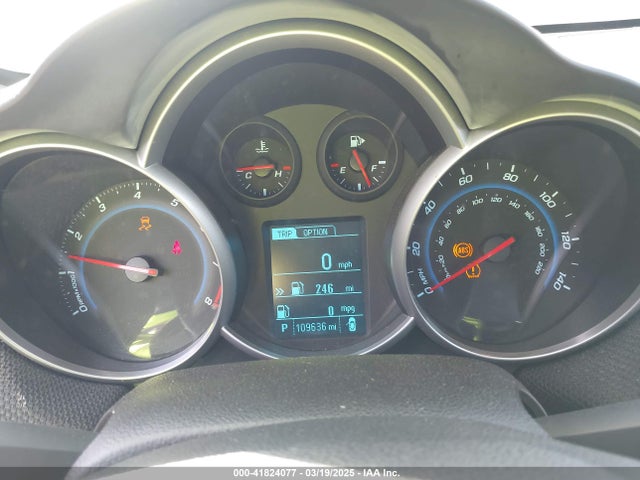 1G1PC5SB7E7436577 Chevrolet Cruze 1lt Auto