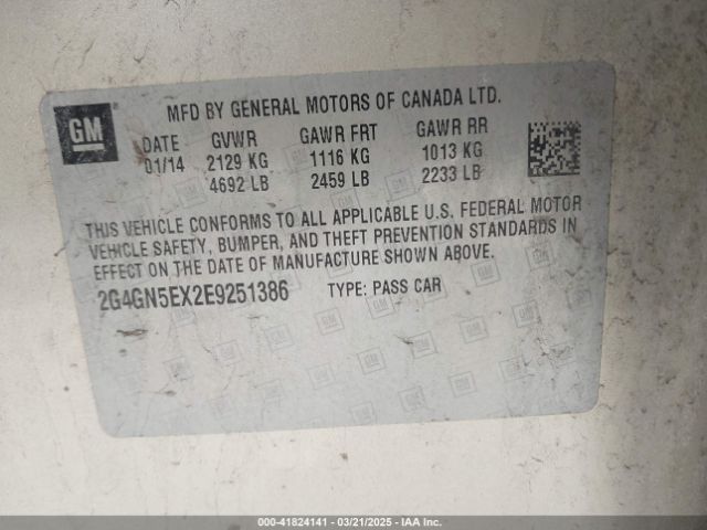 2G4GN5EX2E9251386 Buick Regal Turbo/e-assist Premium I