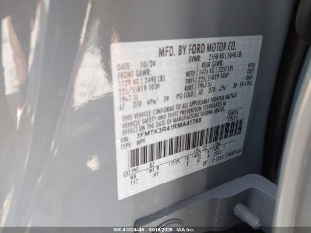 3FMTK3R41RMA41788 Ford Mustang Mach-e Premium