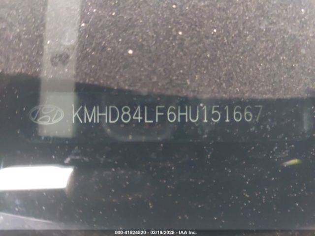 KMHD84LF6HU151667 Hyundai ELANTRA SE