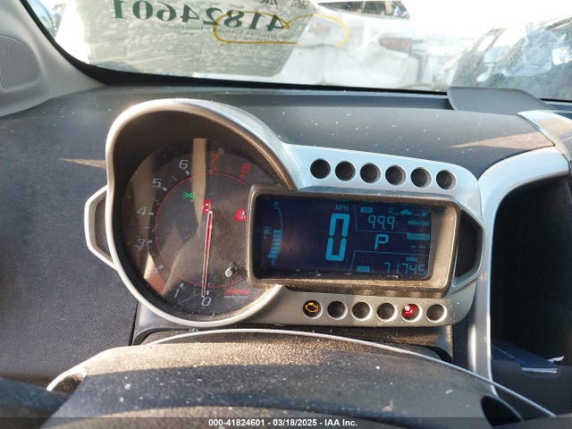 1G1JG6SB8F4159005 Chevrolet Sonic Rs Auto