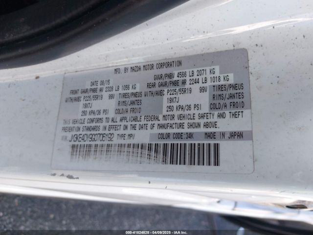 JM3KE4DY9G0706192 Mazda Cx-5 Grand Touring
