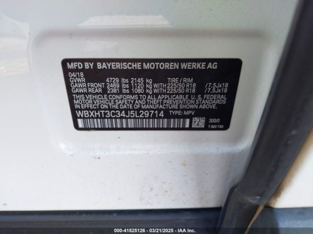 WBXHT3C34J5L29714 BMW X1 Xdrive28i