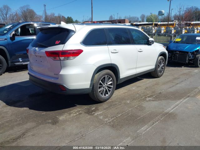 5TDKZRFH0KS567597 Toyota Highlander Xle
