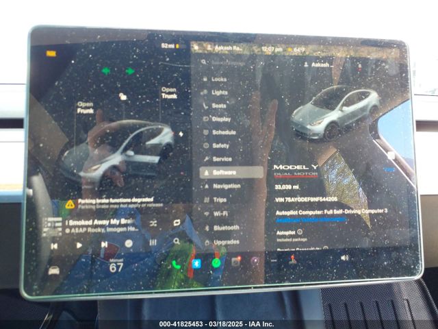 7SAYGDEF9NF544205 Tesla Model Y Performance Dual Motor All-wheel Drive