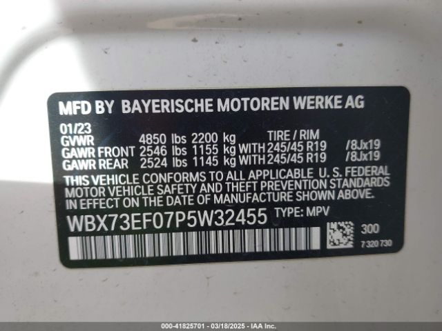 2023 BMW X1 WBX73EF07P5W32455 Photo 8