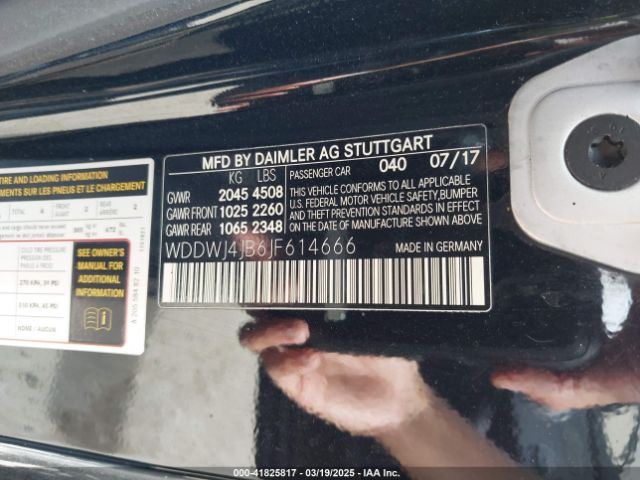 WDDWJ4JB6JF614666 Mercedes-Benz C 300