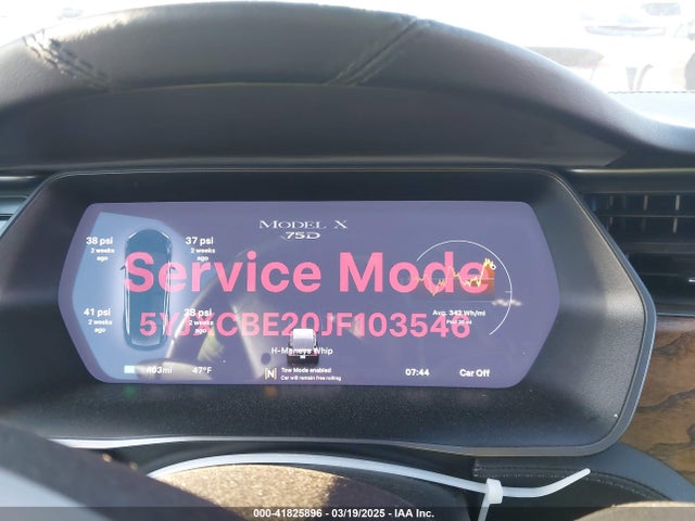 Tesla Model X 100d/75d/p100d 2018 5YJXCBE20JF103546 Image 20