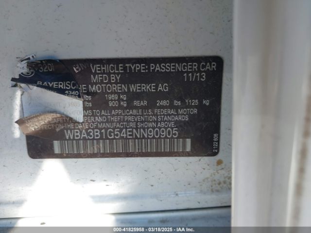 WBA3B1G54ENN90905 BMW 320i