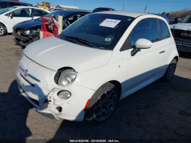 2012 FIAT 500 3C3CFFBR5CT358183 Photo 1