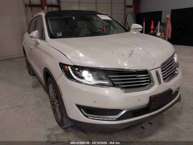 2LMPJ6LR0HBL28649 Lincoln Mkx Reserve