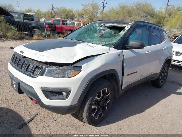 Aukcja sprzedaży 2020 Jeep Compass Trailhawk 4x4, vin: 3C4NJDDB1LT171966, numer aukcji: 41826286