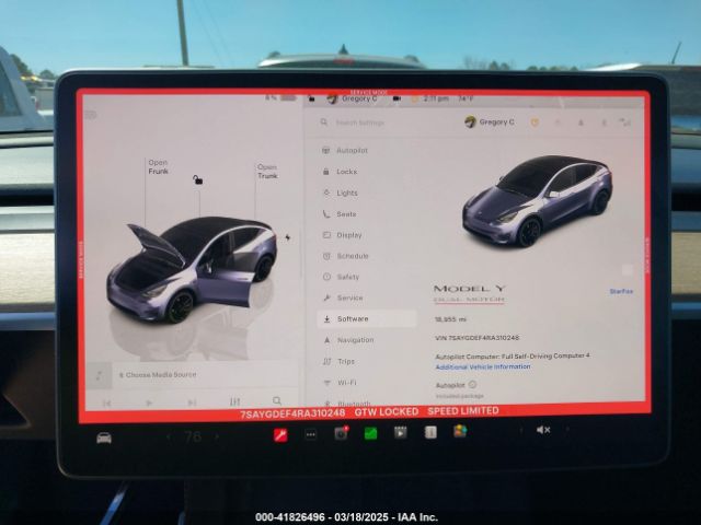 2024 TESLA MODEL Y 7SAYGDEF4RA310248 Photo 6