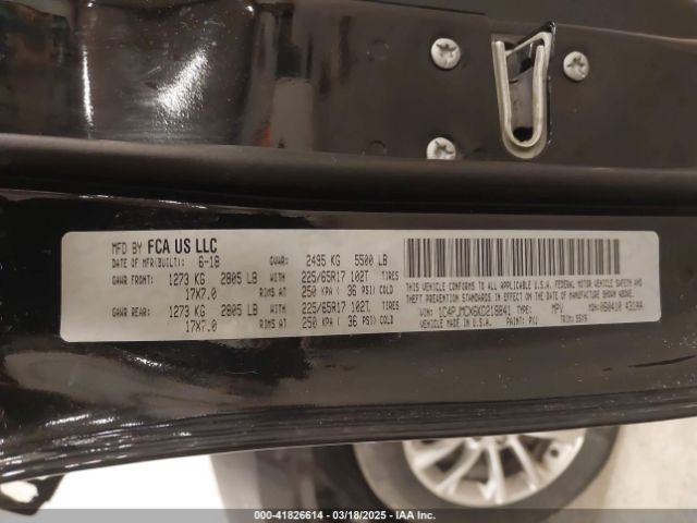 1C4PJMCX6KD218841 Jeep Cherokee Latitude 4x4
