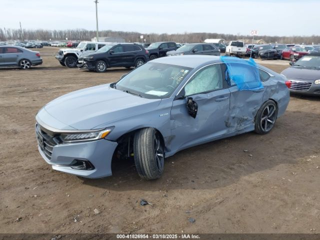 1HGCV3F20NA045919 Honda Accord Hybrid Sport