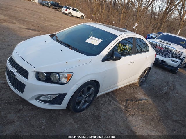 1G1JG5SB9F4129375 Chevrolet Sonic Rs Auto