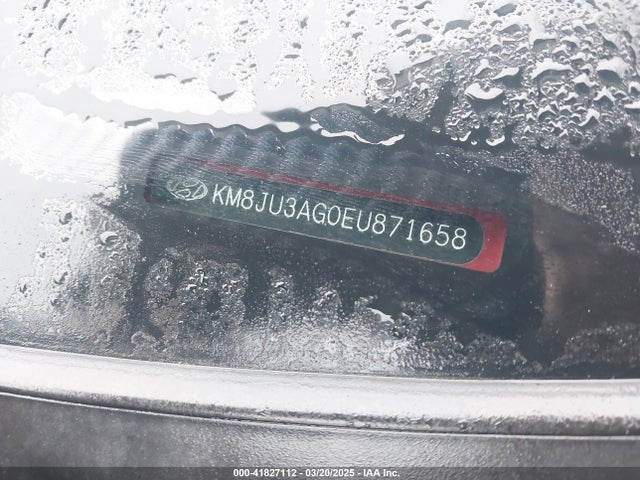 KM8JU3AG0EU871658 Hyundai TUCSON SE