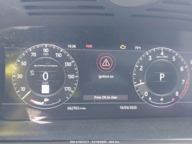 SALGS5RE5JA393311 Land Rover Range Rover 5.0l V8 Supercharged