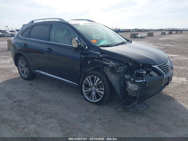 2013 LEXUS RX 450H JTJBC1BA0D2059987