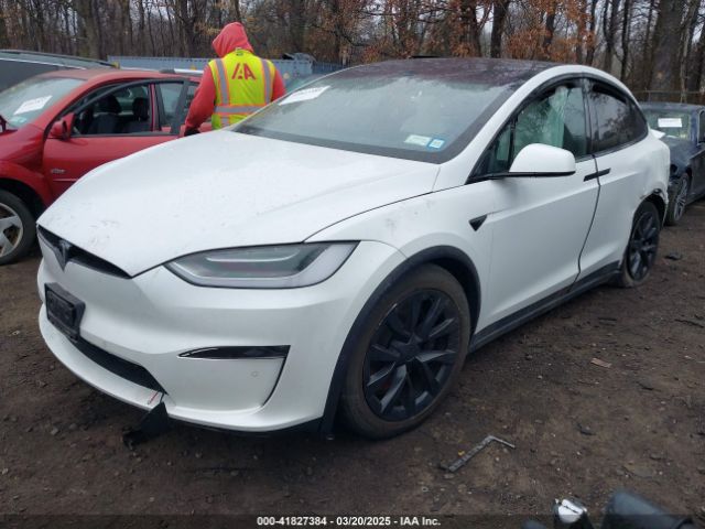 7SAXCBE65NF341601 Tesla Model X Plaid Tri Motor All-wheel Drive