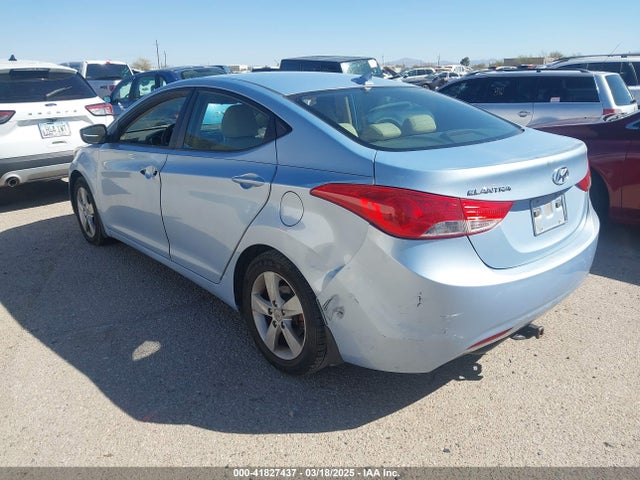 Aukcja sprzedaży 2012 Hyundai Elantra Gls (ulsan Plant), vin: KMHDH4AE6CU413609, numer aukcji: 41827437