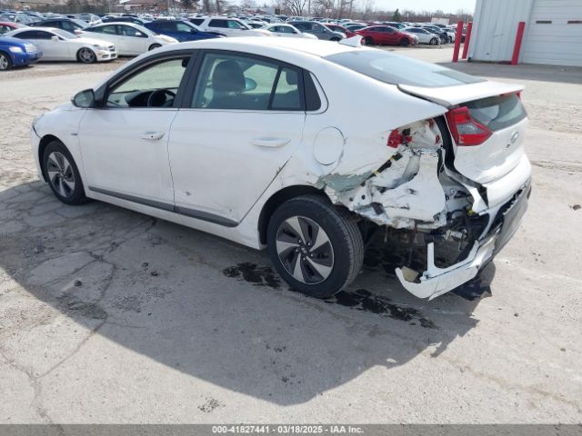 KMHC75LC7HU028387 Hyundai Ioniq Hybrid Sel