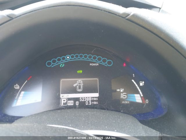 1N4AZ0CP4FC314766 Nissan LEAF S