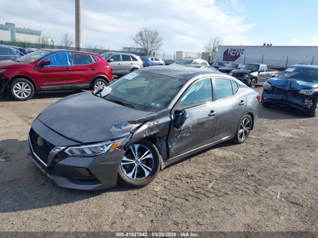 3N1AB8CV8NY206624 Nissan Sentra Sv Xtronic Cvt