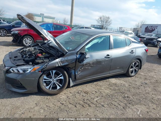 3N1AB8CV8NY206624 Nissan Sentra Sv Xtronic Cvt