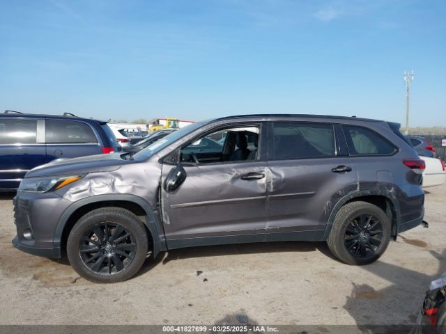 5TDKZRFH2KS313342 Toyota Highlander Se