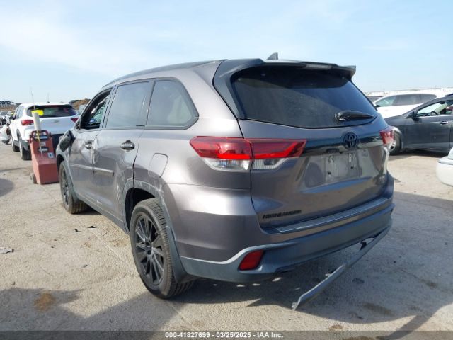 5TDKZRFH2KS313342 Toyota Highlander Se