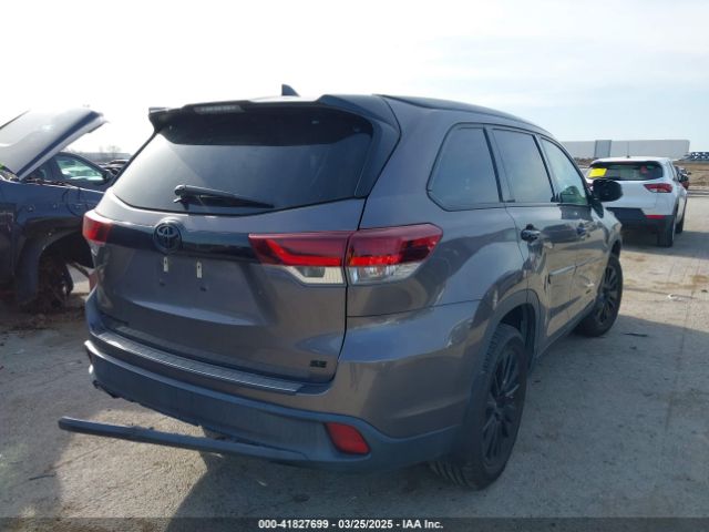 5TDKZRFH2KS313342 Toyota Highlander Se