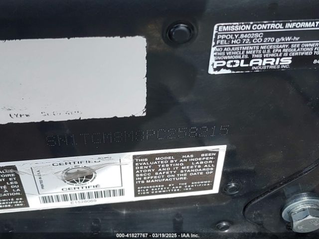 2023 POLARIS PRO-RMK 850 SN1TGM8M8PC258215 Photo 8