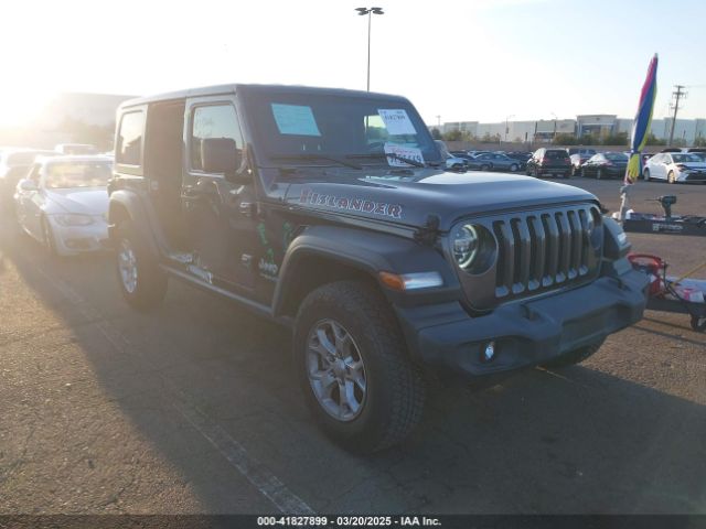 1C4HJXDG7MW583315 Jeep Wrangler Unlimited Islander 4x4