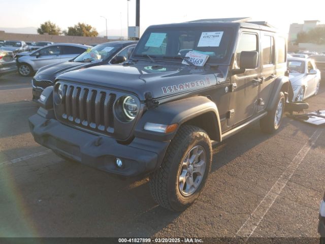 1C4HJXDG7MW583315 Jeep Wrangler Unlimited Islander 4x4