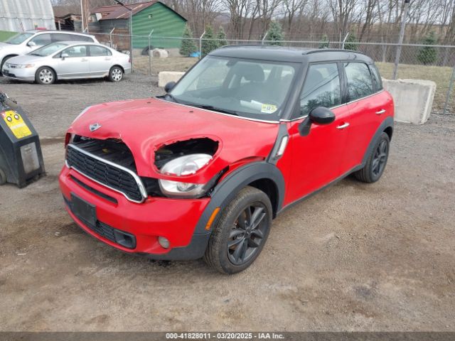 2012 MINI COOPER S COUNTRYMAN WMWZC3C52CWM26424 Photo 1