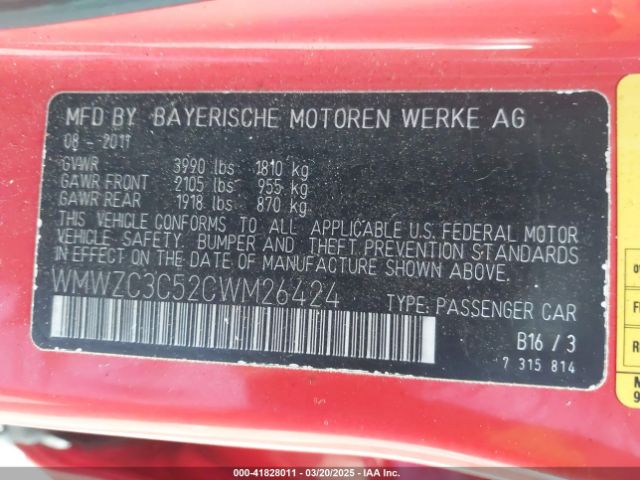 2012 MINI COOPER S COUNTRYMAN WMWZC3C52CWM26424 Photo 8