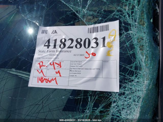 1HGCR3F89EA022129 Honda Accord Ex-l V-6