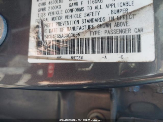 2010 ACURA TSX JH4CU4F65AC003656 Photo 8