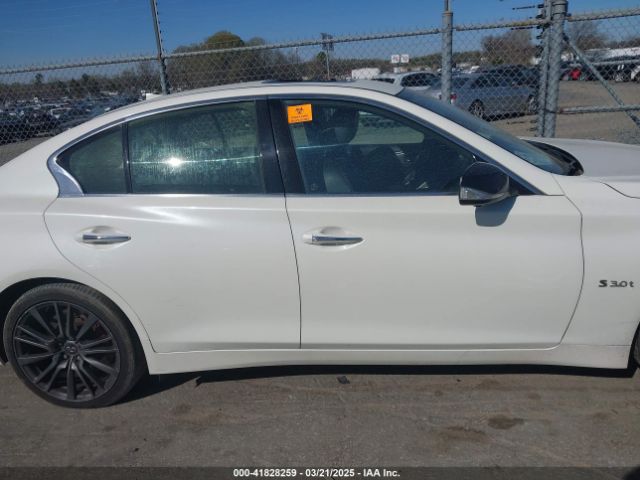 JN1FV7AR6KM800091 Infiniti Q50 3.0t Red Sport 400
