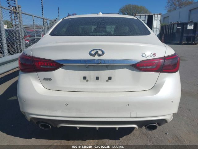 JN1FV7AR6KM800091 Infiniti Q50 3.0t Red Sport 400