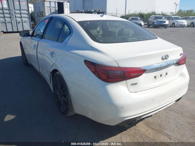 JN1FV7AR6KM800091 Infiniti Q50 3.0t Red Sport 400